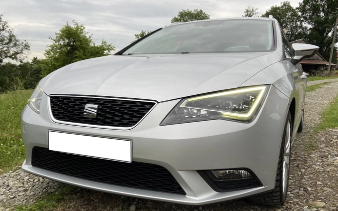 Seat Leon cena 46900 przebieg: 206000, rok produkcji 2016 z Limanowa małe 407